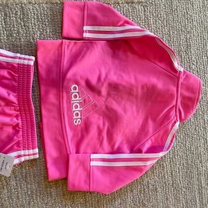 Baby girl Adidas track suit